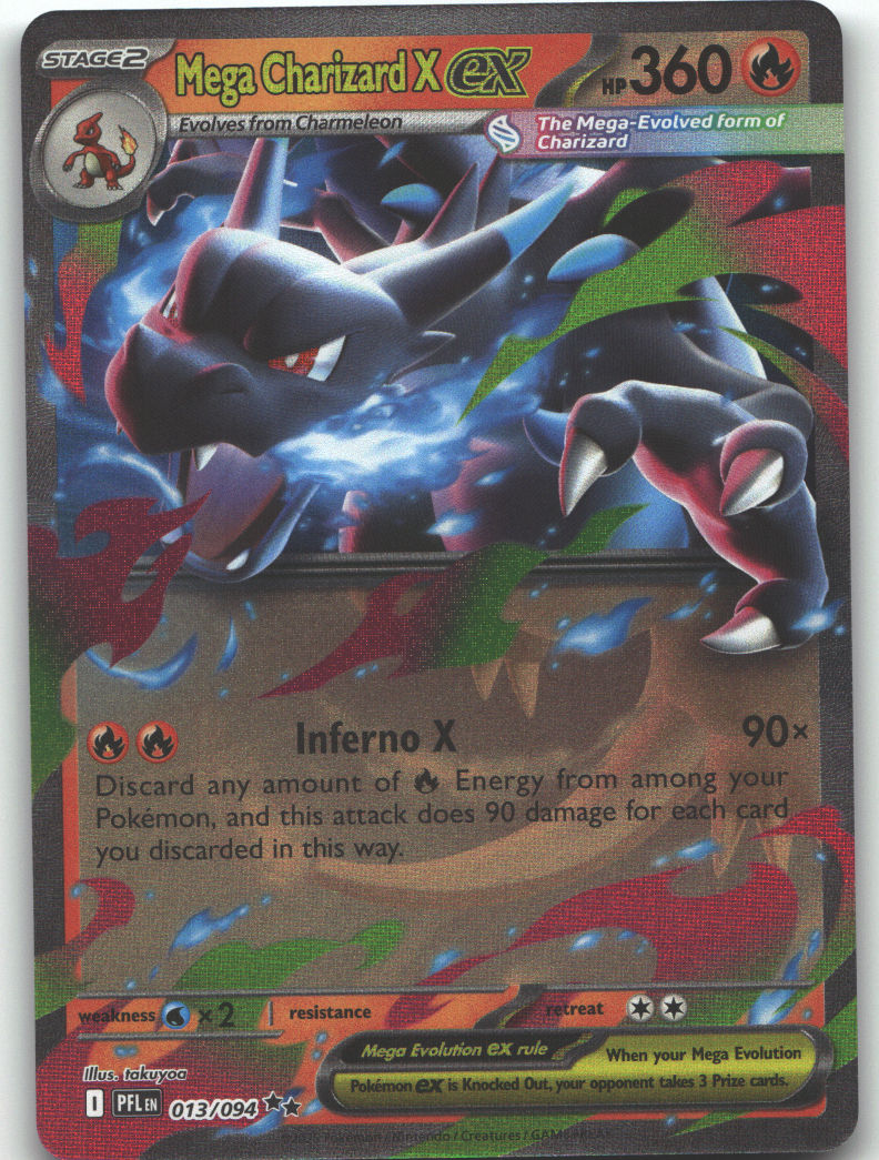 Mega Charizard X ex - 013/094