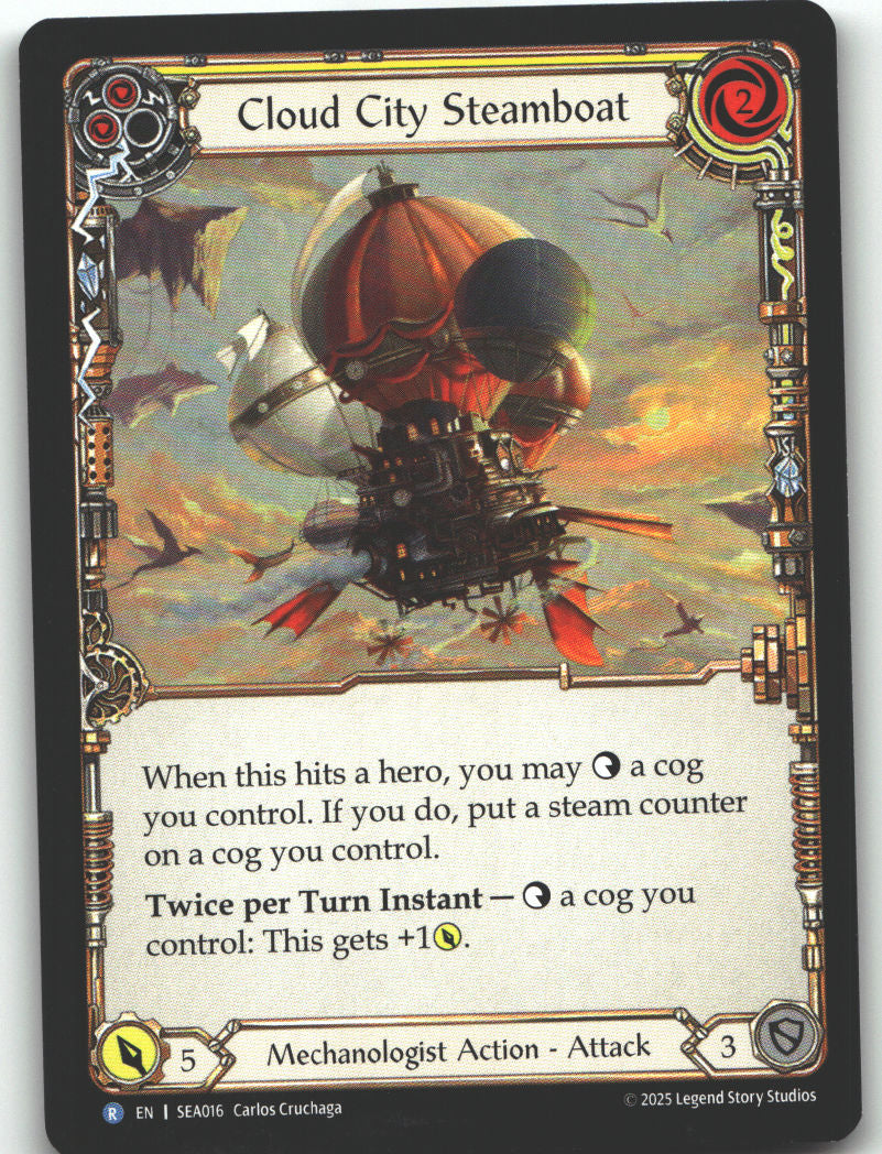 Cloud City Steamboat (Yellow)