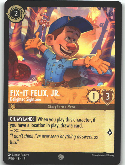 Fix-It Felix, Jr. - Delighted Sightseer