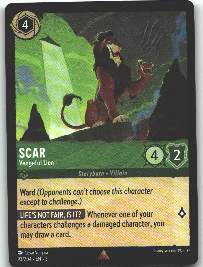 Scar - Vengeful Lion