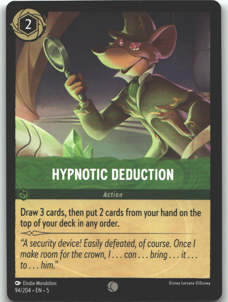 Hypnotic Deduction