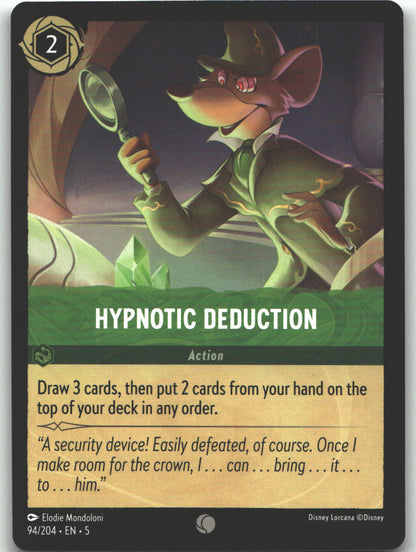 Hypnotic Deduction