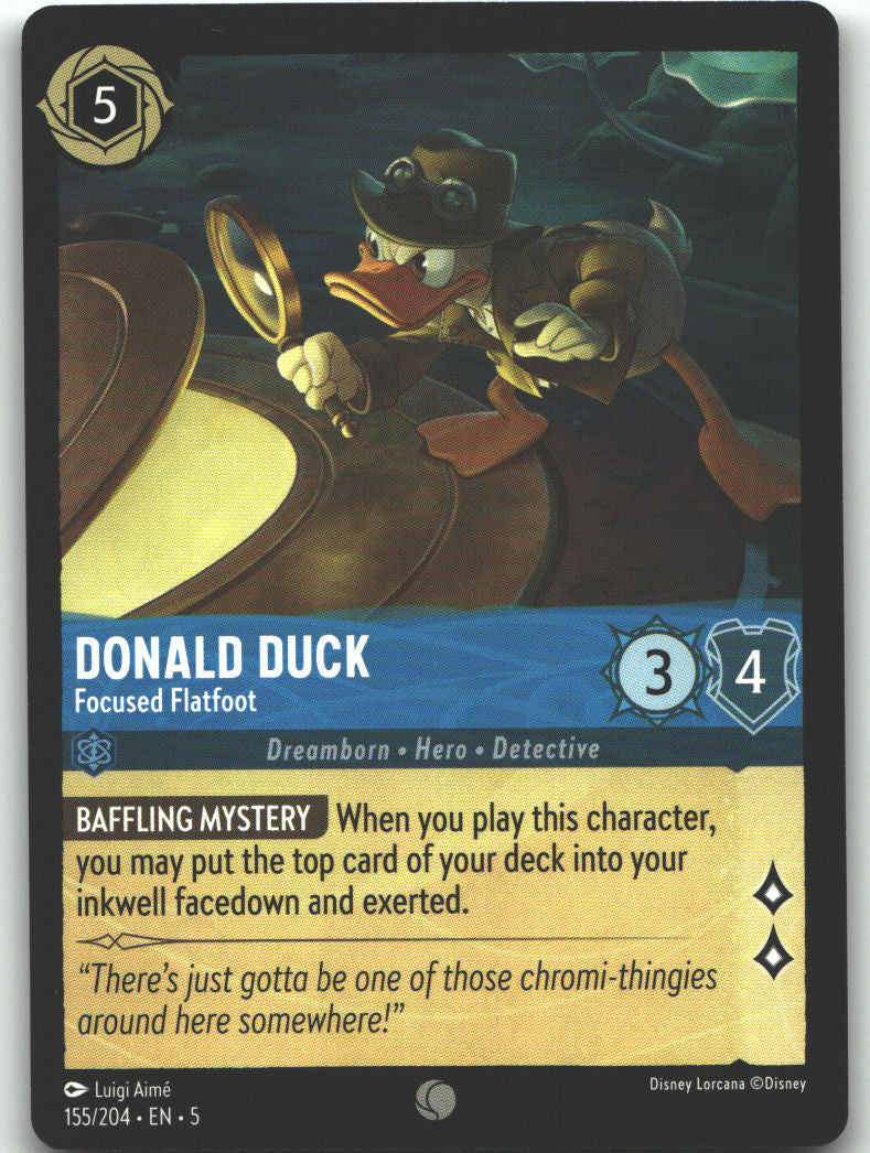 Donald Duck - Focused Flatfoot
