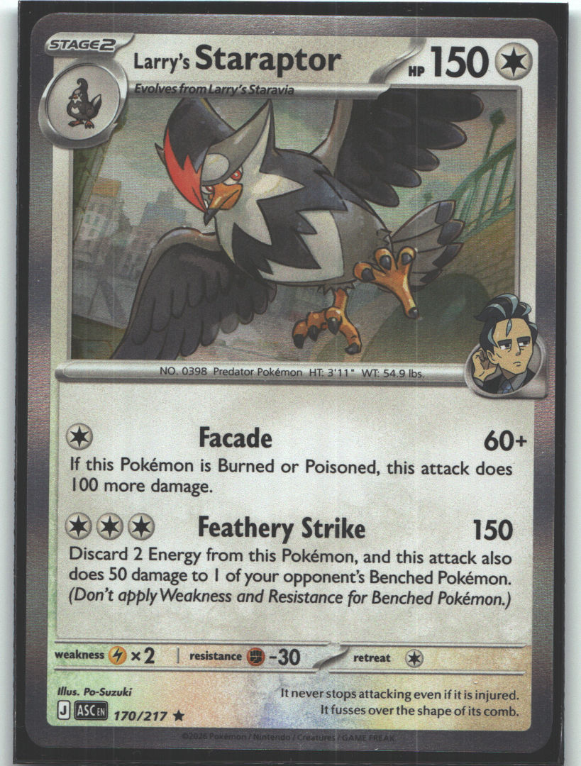 Larry's Staraptor - 170/217