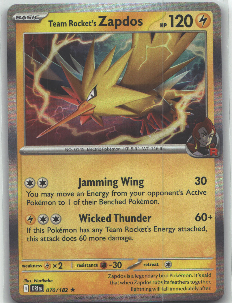 Team Rocket's Zapdos