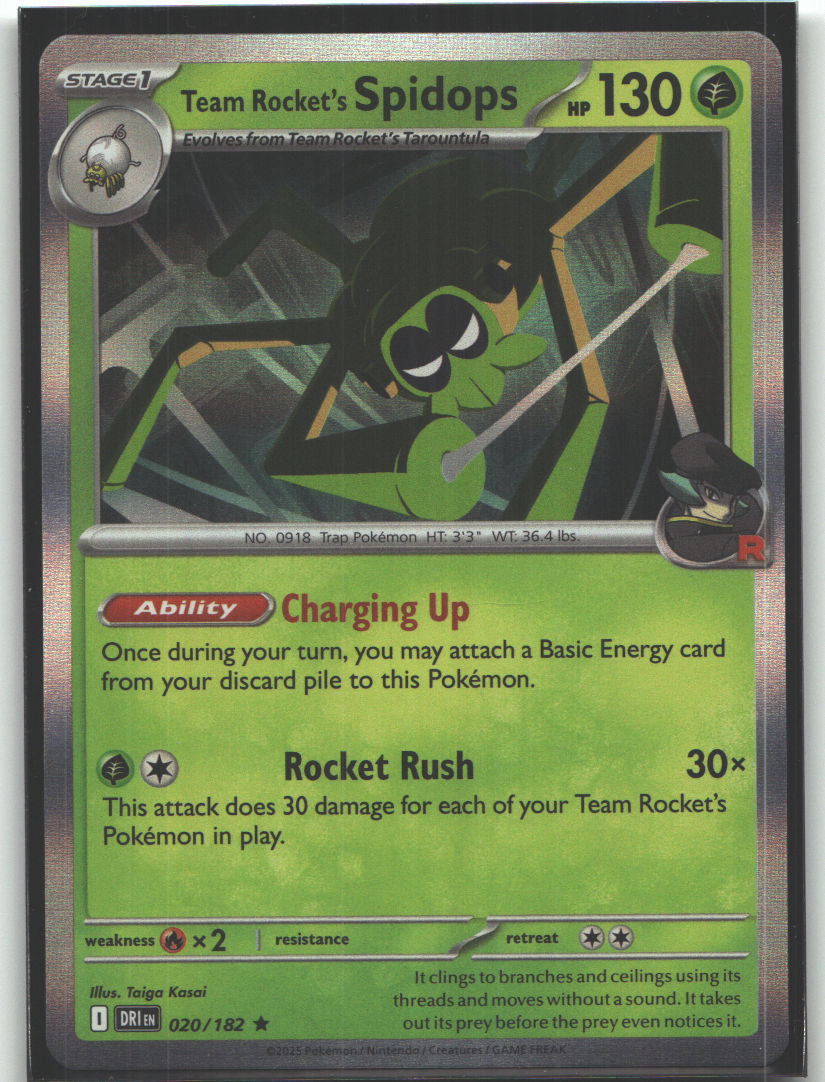 Team Rocket's Spidops - 020/182