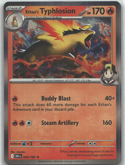 Ethan's Typhlosion