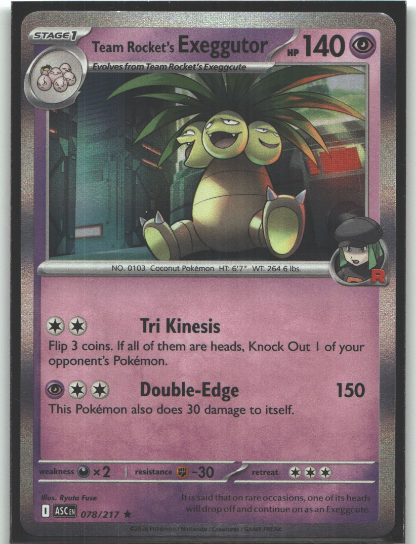 Team Rocket's Exeggutor