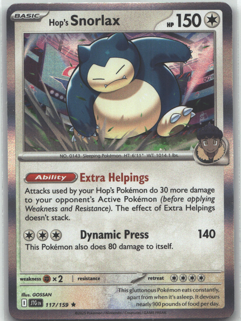 Hop's Snorlax