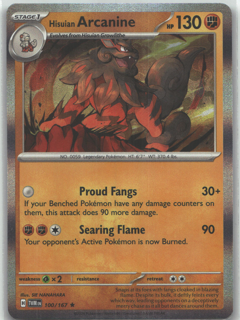 Hisuian Arcanine