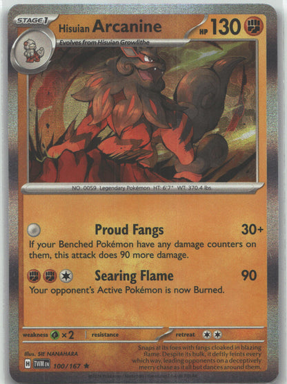 Hisuian Arcanine