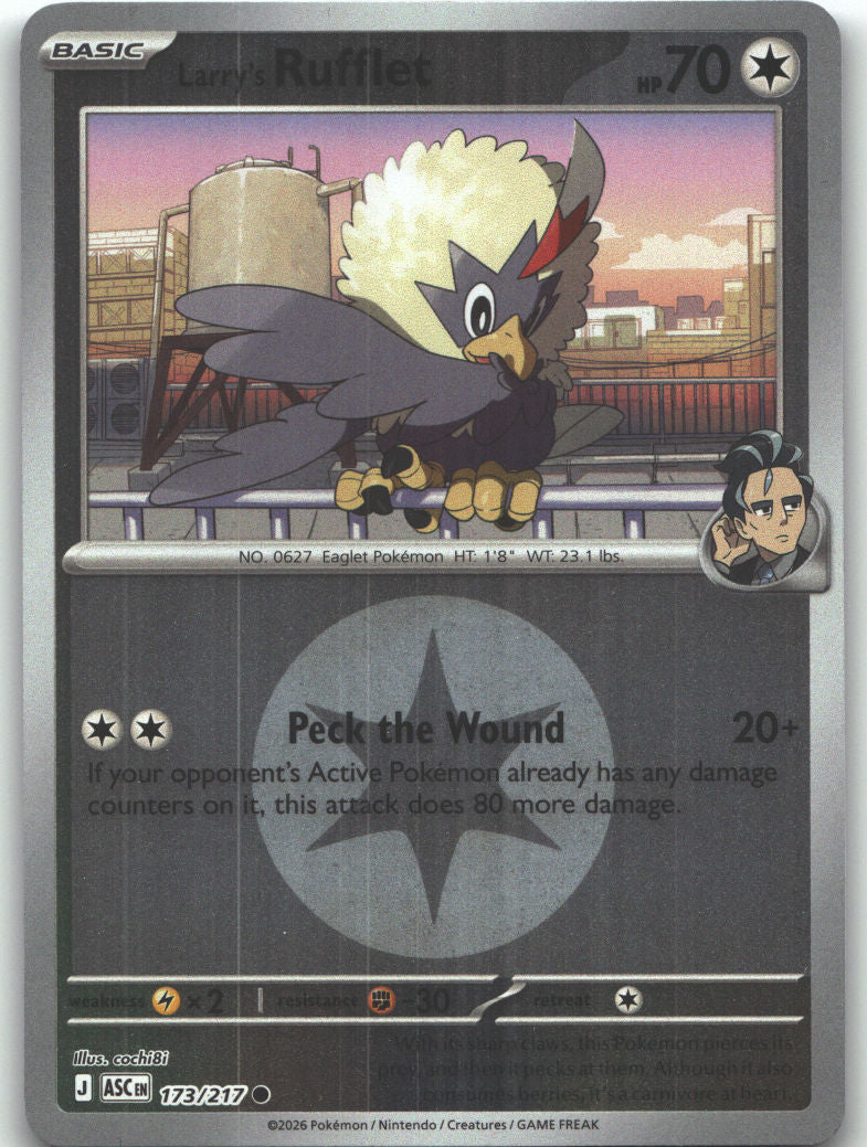 Larry's Rufflet (Energy Symbol Pattern)