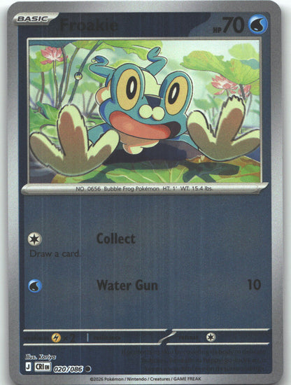 Froakie - 020/086