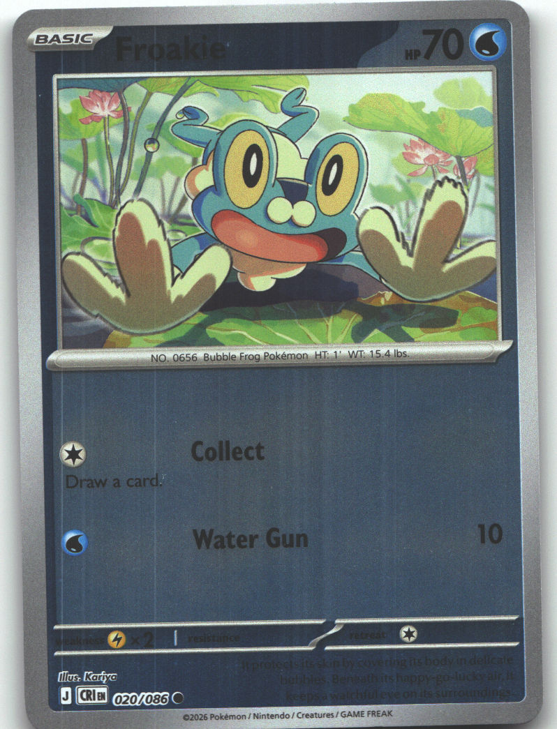 Froakie - 020/086