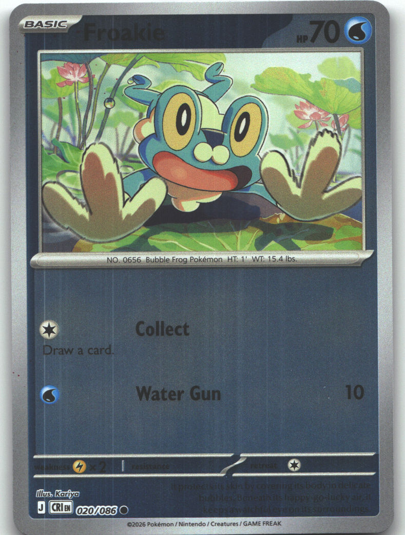 Froakie - 020/086