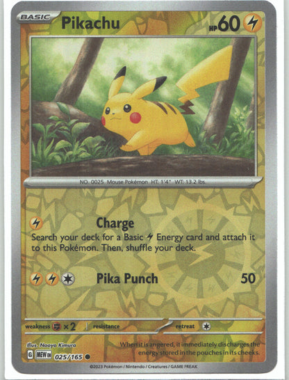 Pikachu - 025/165