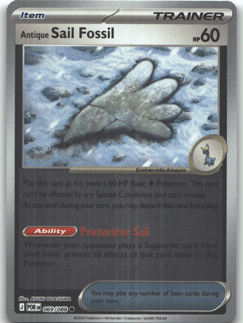 Antique Sail Fossil