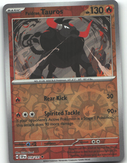Paldean Tauros - 018/191