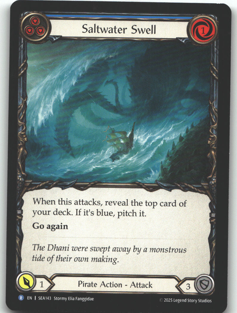 Saltwater Swell (Blue)