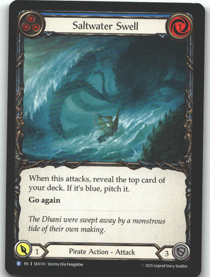 Saltwater Swell (Blue)