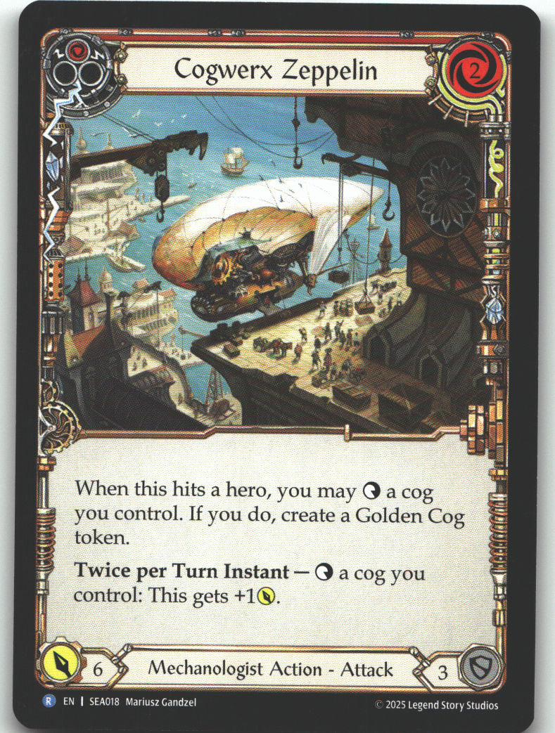 Cogwerx Zeppelin (Red)