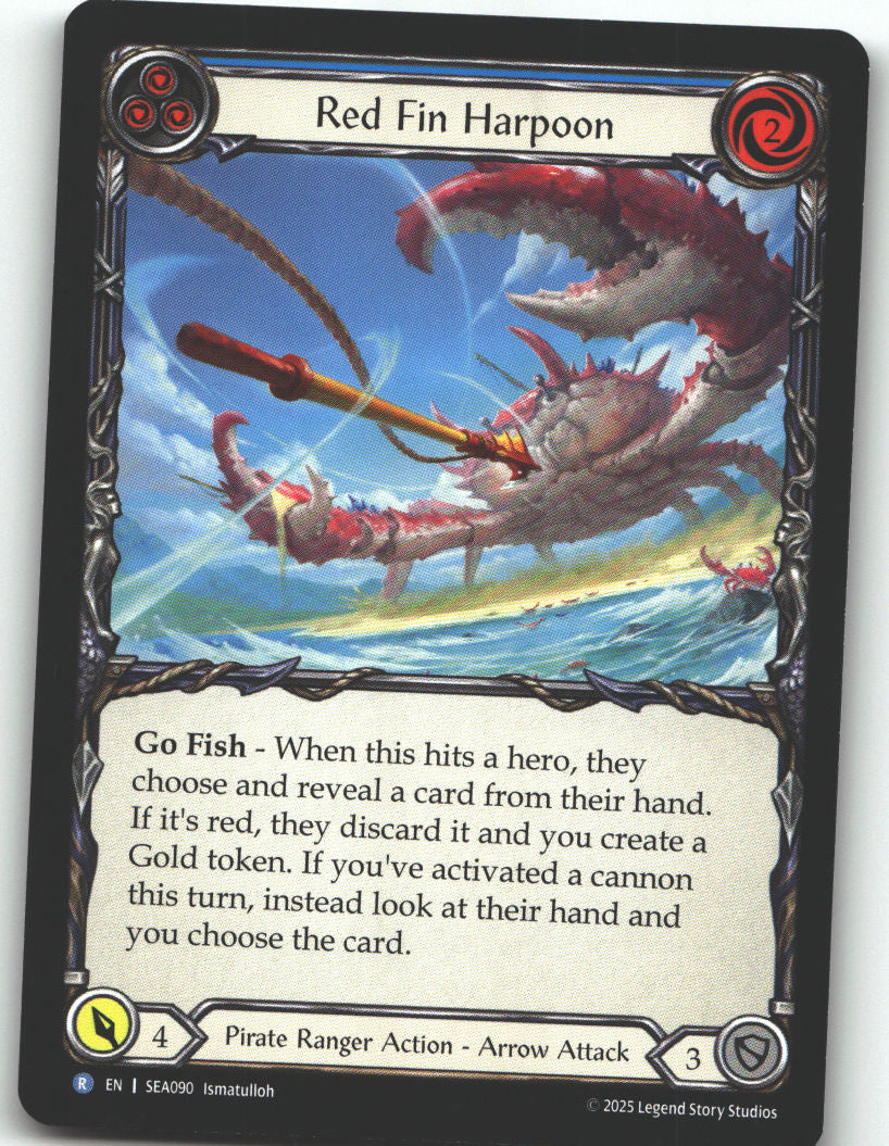 Red Fin Harpoon