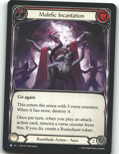 Malefic Incantation (Red)