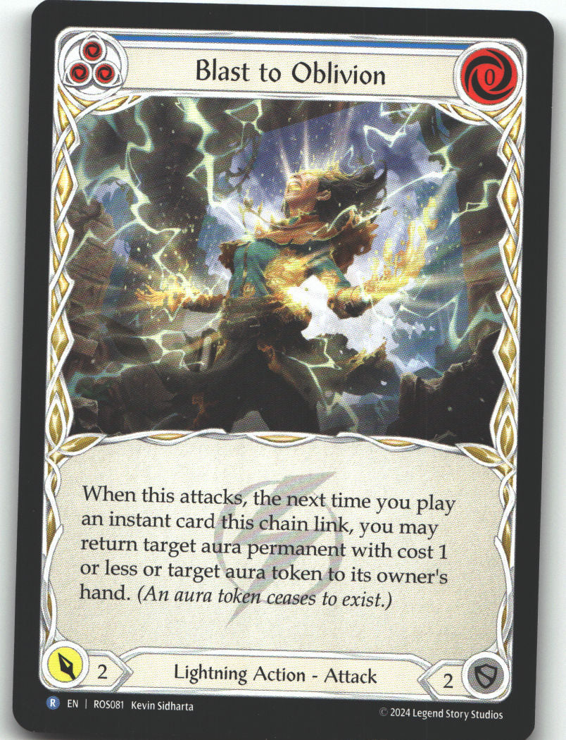 Blast to Oblivion (Blue)