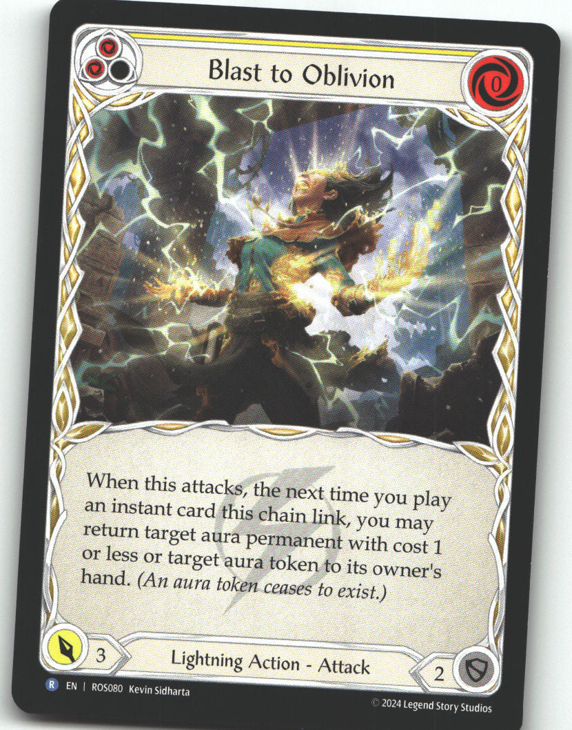Blast to Oblivion (Yellow)