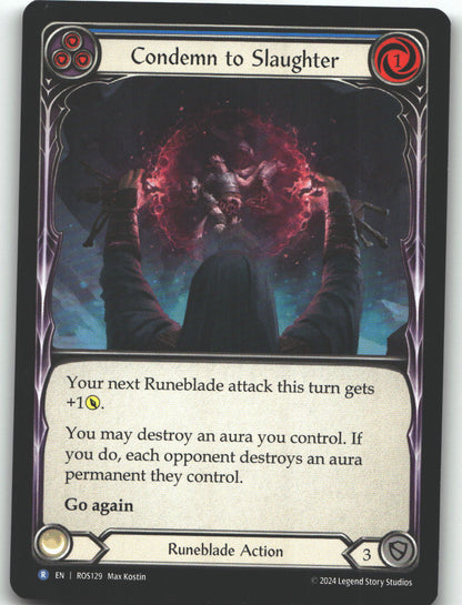 Condemn to Slaughter (Blue)