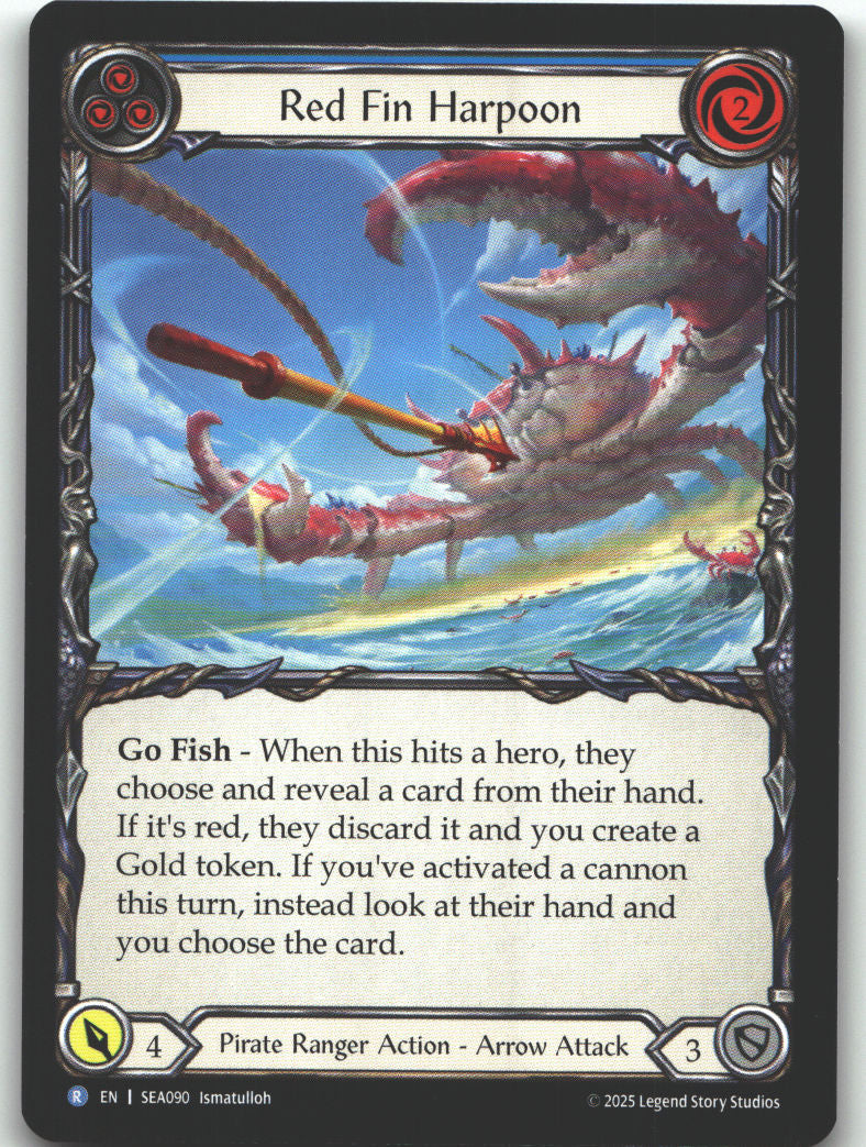 Red Fin Harpoon