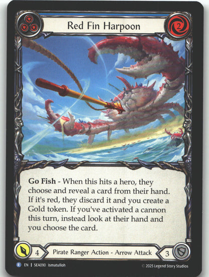 Red Fin Harpoon