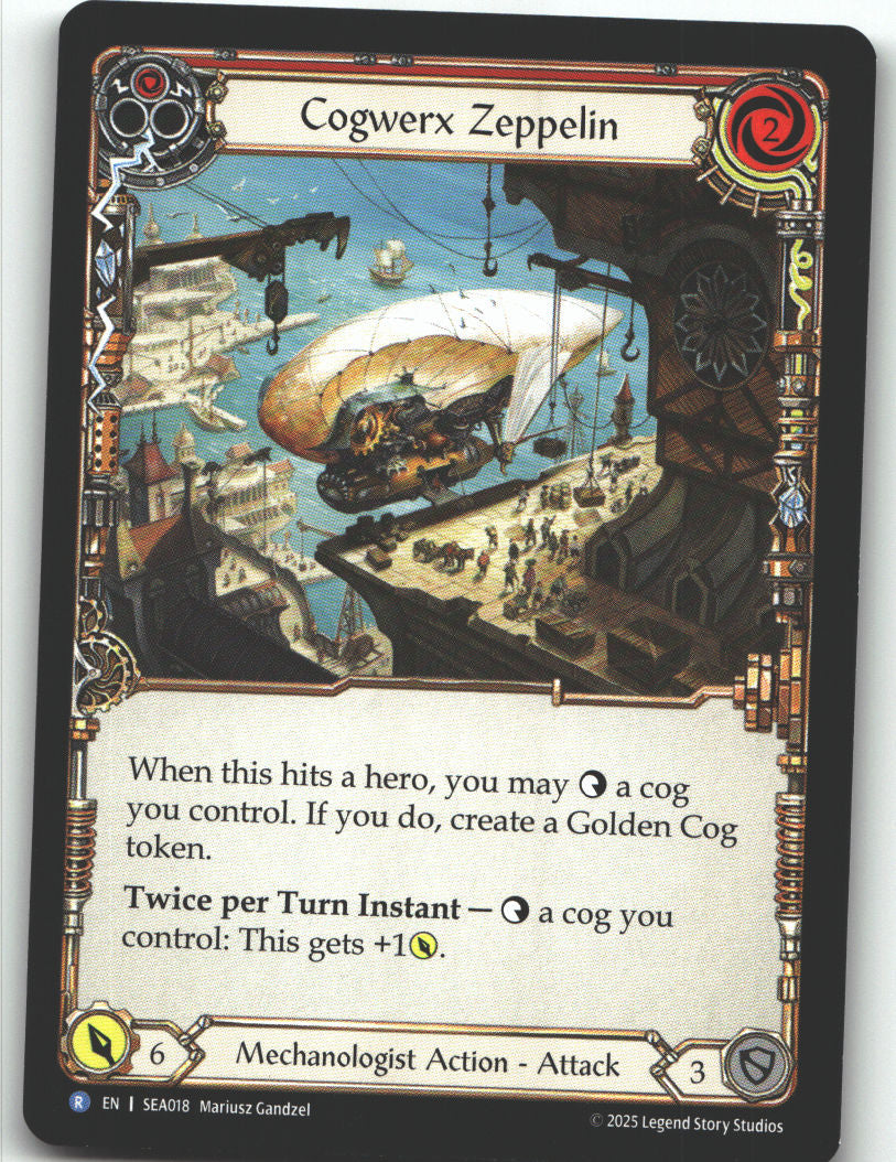 Cogwerx Zeppelin (Red)
