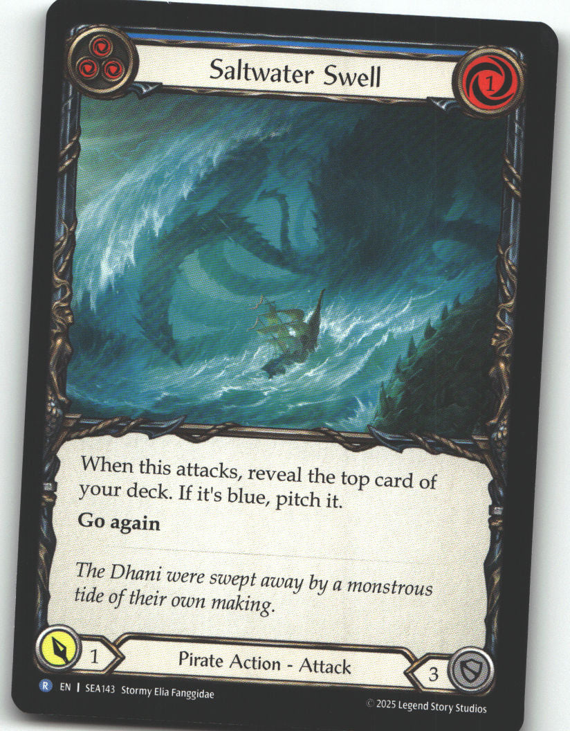 Saltwater Swell (Blue)