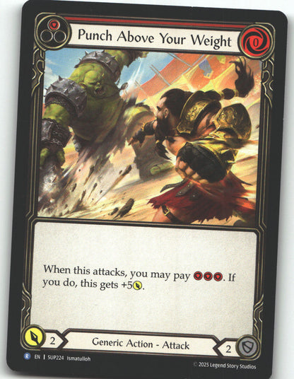 Punch Above Your Weight (Red)