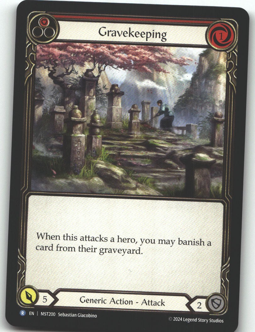 Gravekeeping (Red)