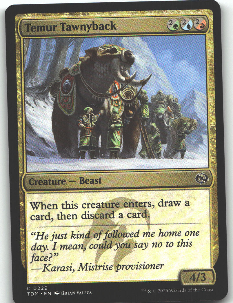 Temur Tawnyback