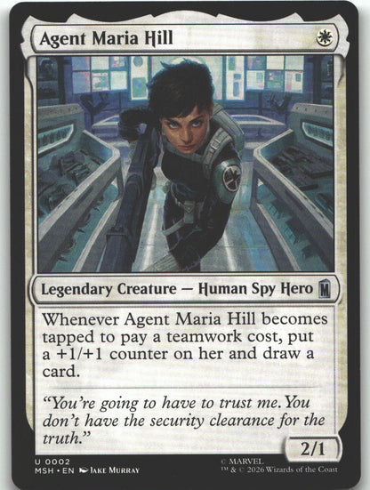 Agent Maria Hill
