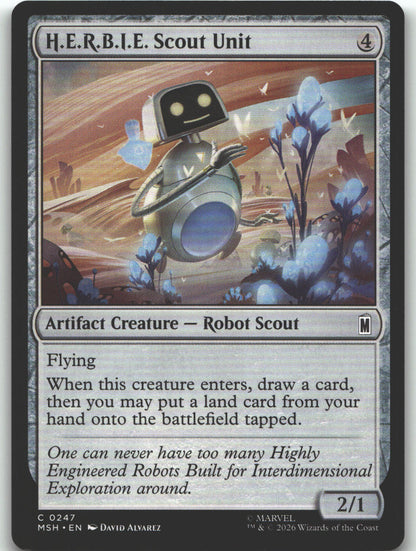 H.E.R.B.I.E. Scout Unit