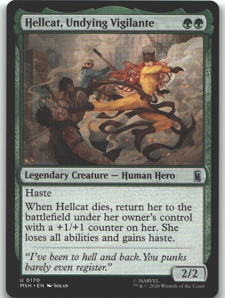 Hellcat, Undying Vigilante