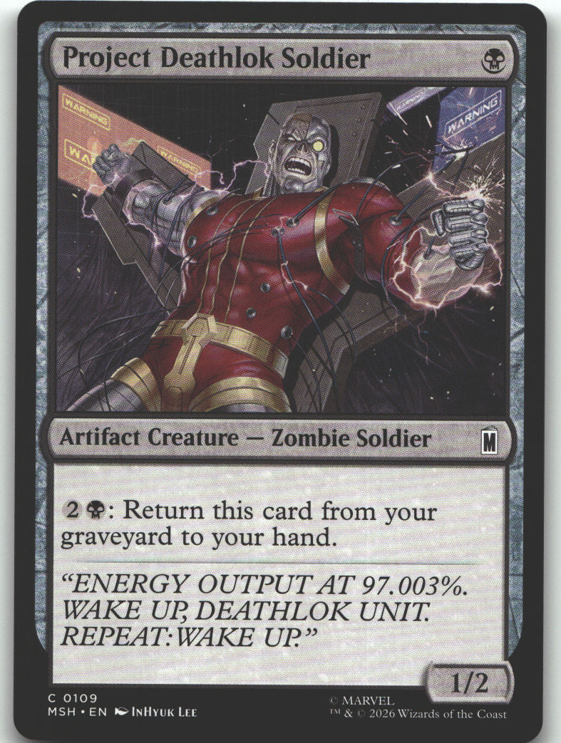 Project Deathlok Soldier