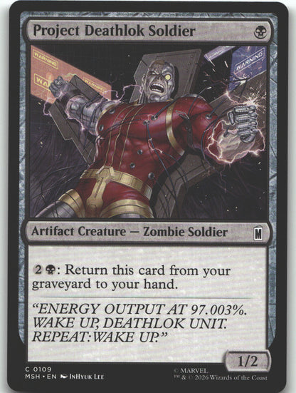 Project Deathlok Soldier