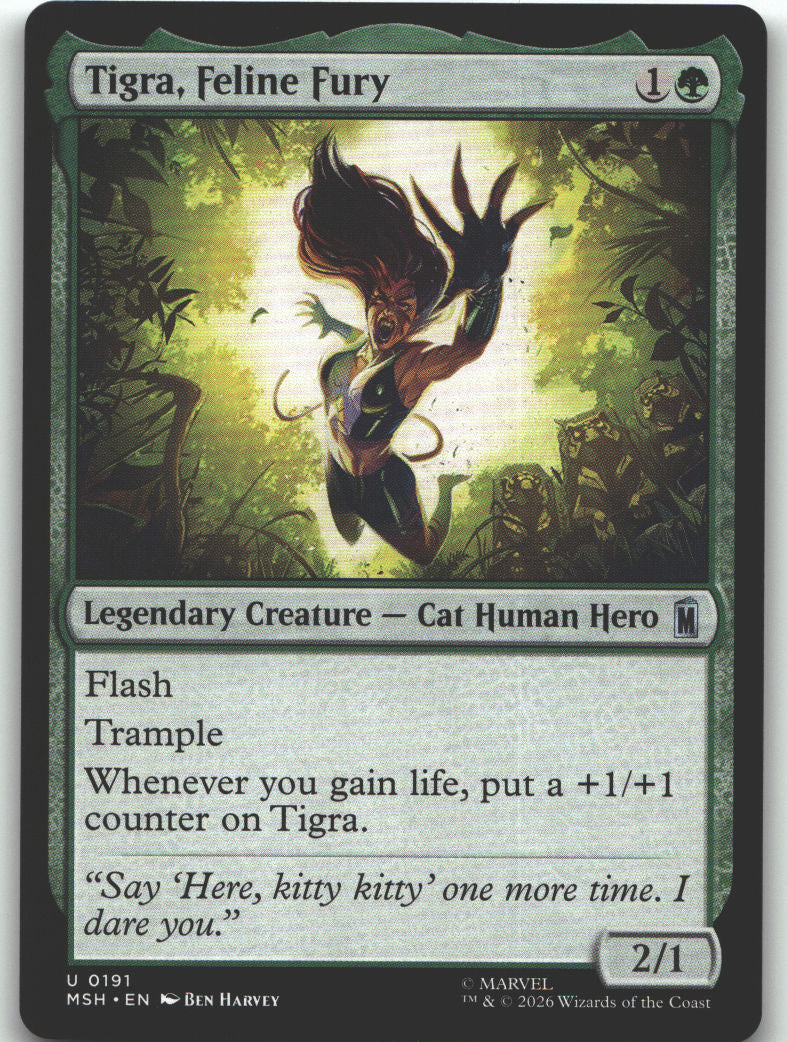 Tigra, Feline Fury