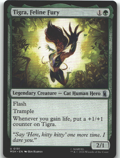 Tigra, Feline Fury