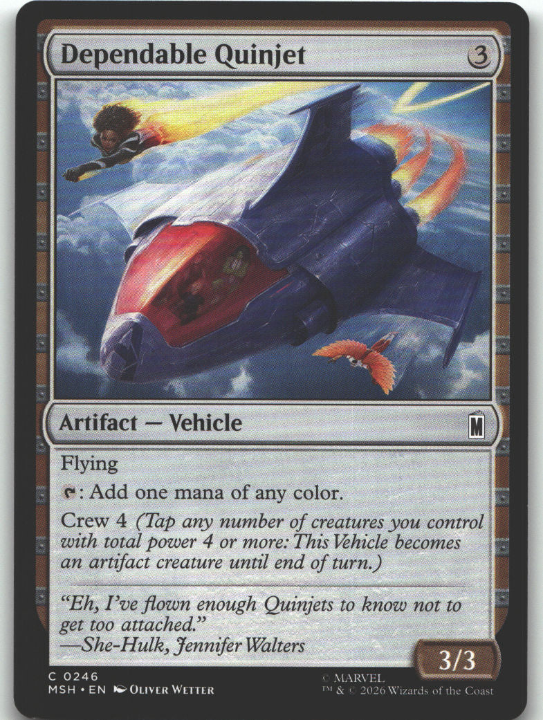 Dependable Quinjet