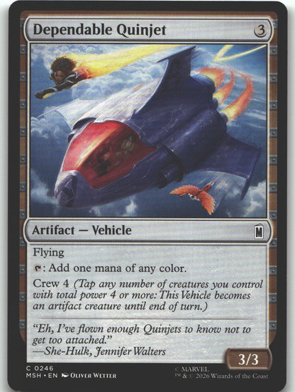 Dependable Quinjet