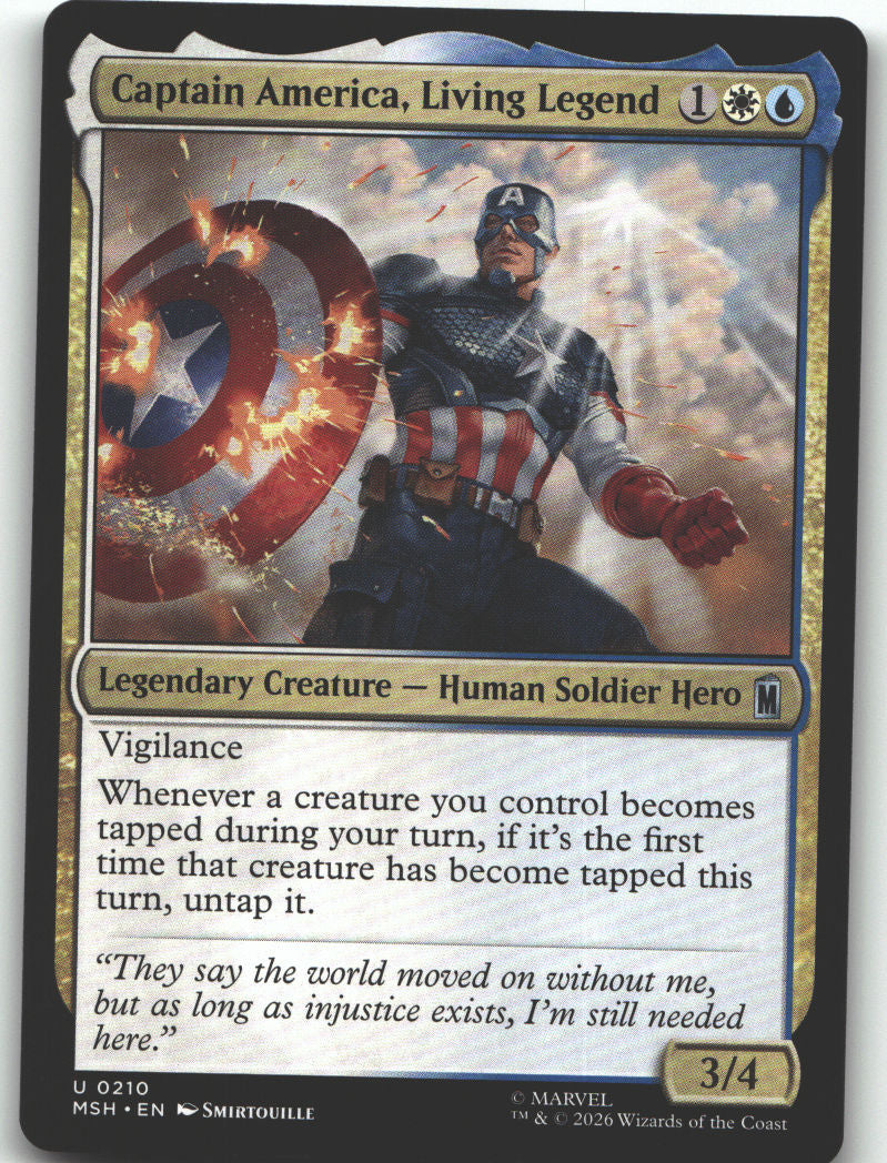 Captain America, Living Legend