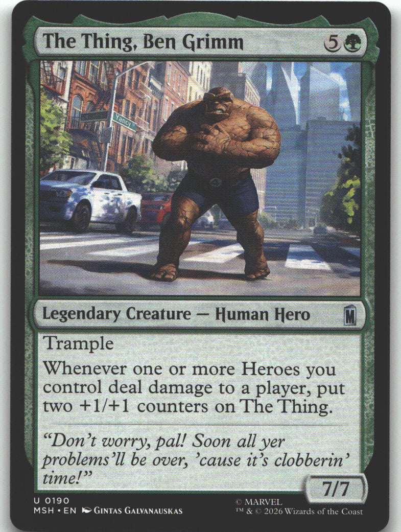 The Thing, Ben Grimm