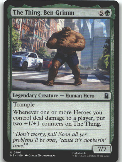 The Thing, Ben Grimm