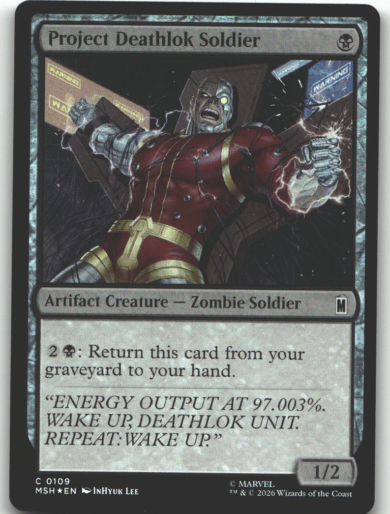 Project Deathlok Soldier